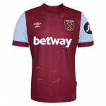 Günstige Fußballtrikots West Ham United Heimtrikot 2023-24 Kurzarm